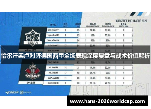 恰尔汗奥卢对阵德国西甲全场表现深度复盘与战术价值解析